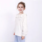 Casual Floral Blouse for Girls Image