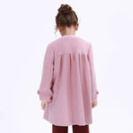 Casual Plain Jacket for Girls Image
