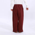 Casual Plain Pants for Girls Image