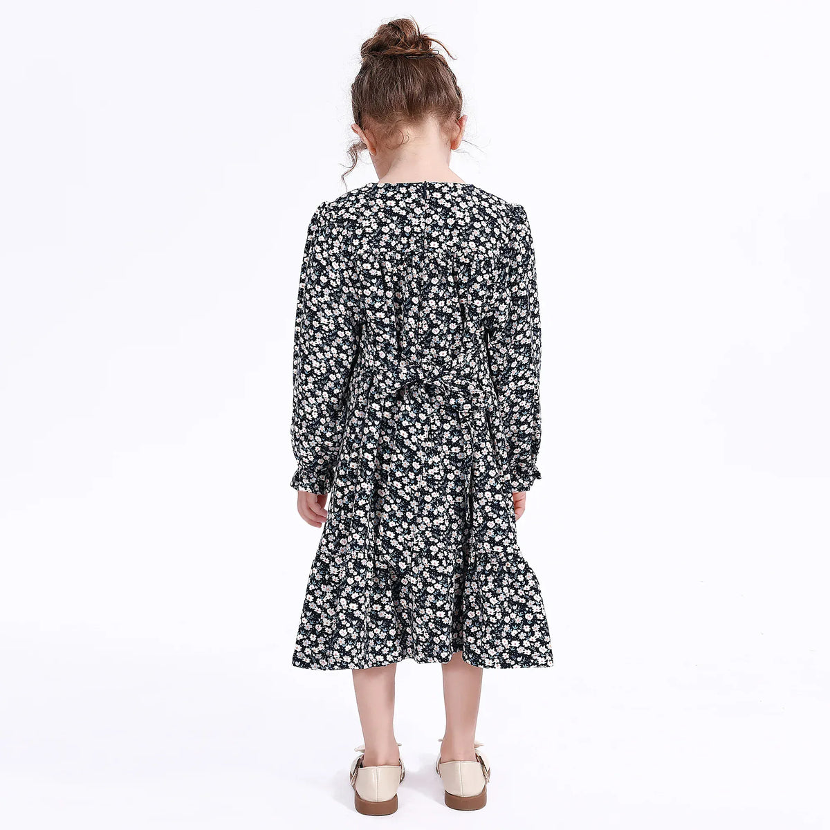 Casual Floral Dress for Girls Image