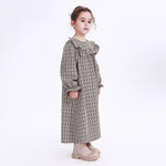 Casual Checked Dress for Girls Image