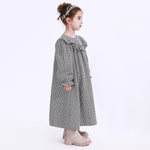 Casual Checked Dress for Girls Image