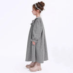 Casual Checked Dress for Girls Image