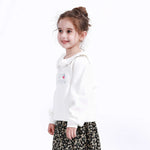 Casual Printed Sweatshirt for Girls Image