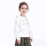 Casual Printed Sweatshirt for Girls Image