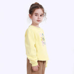 Casual Printed Sweatshirt for Girls Image