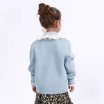 Casual Jacquard Jacket for Girls Image