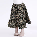 Casual Floral Skirt for Girls Image