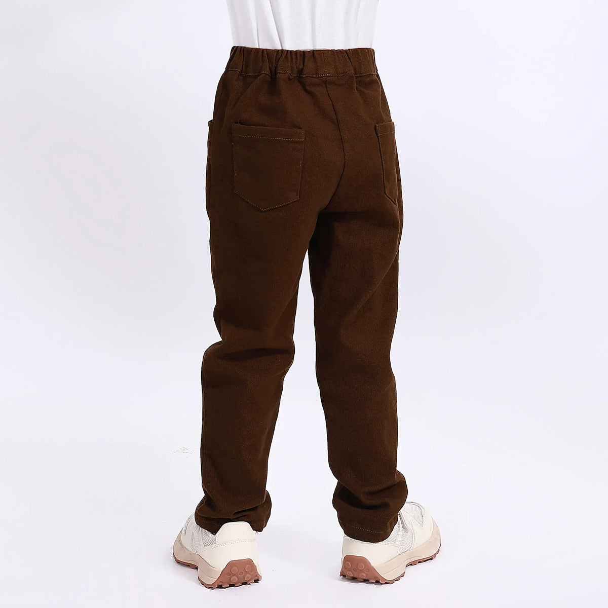 Casual Plain Pants for Girls Image