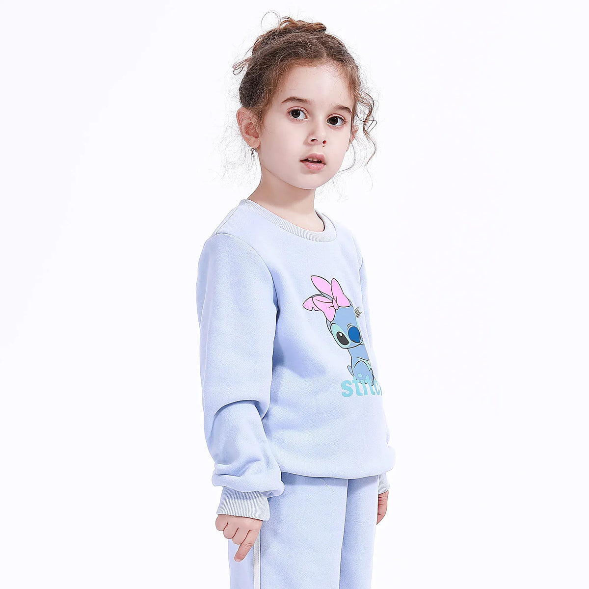 Casual Printed Sweatshirt for Girls Image