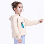 Casual Printed Hoodie for Girls Image