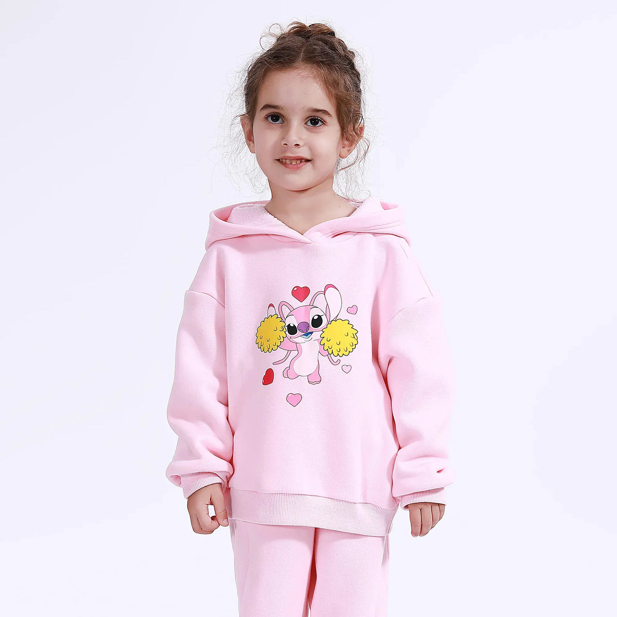 Casual Printed Hoodie for Girls Image