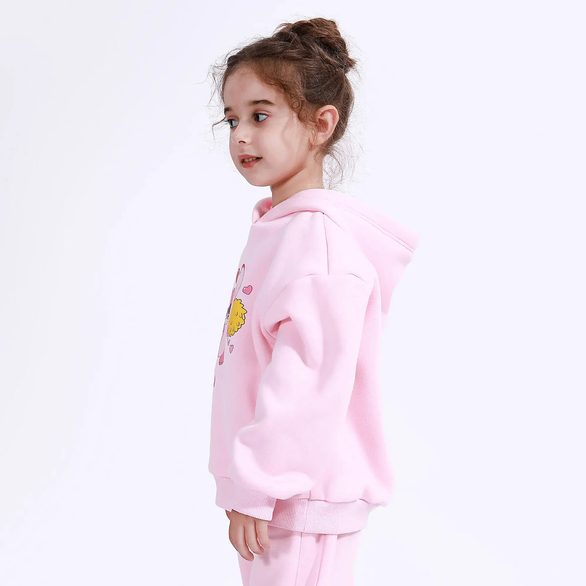 Casual Printed Hoodie for Girls Image