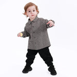 Navy Casual Checked Shirt for Baby boy Image