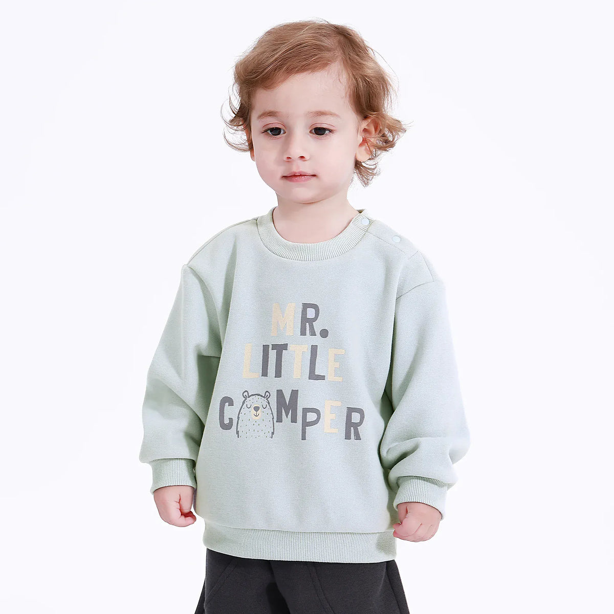 Casual Printed Sweatshirt for Baby boy Image
