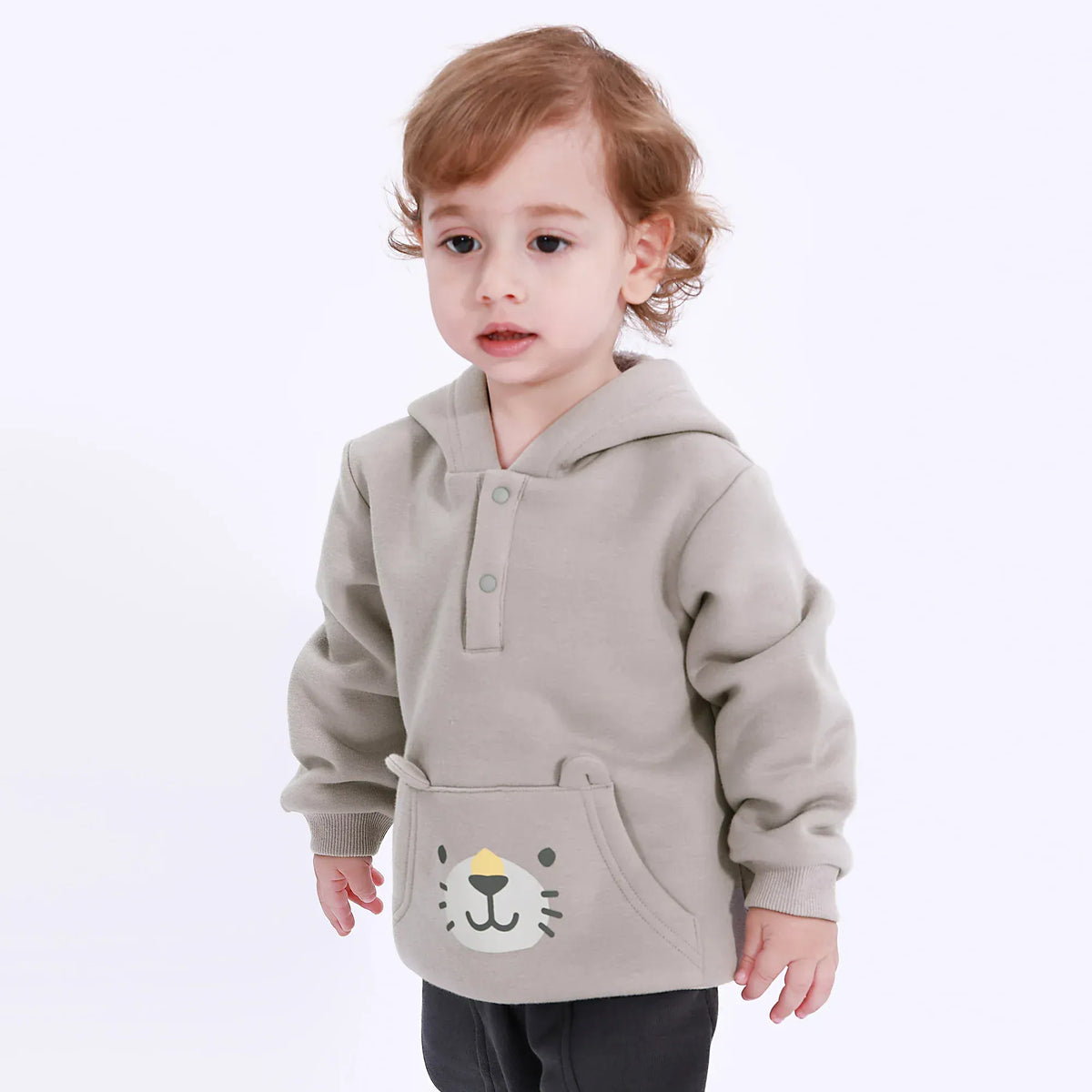 Casual Printed Sweatshirt for Baby boy Image