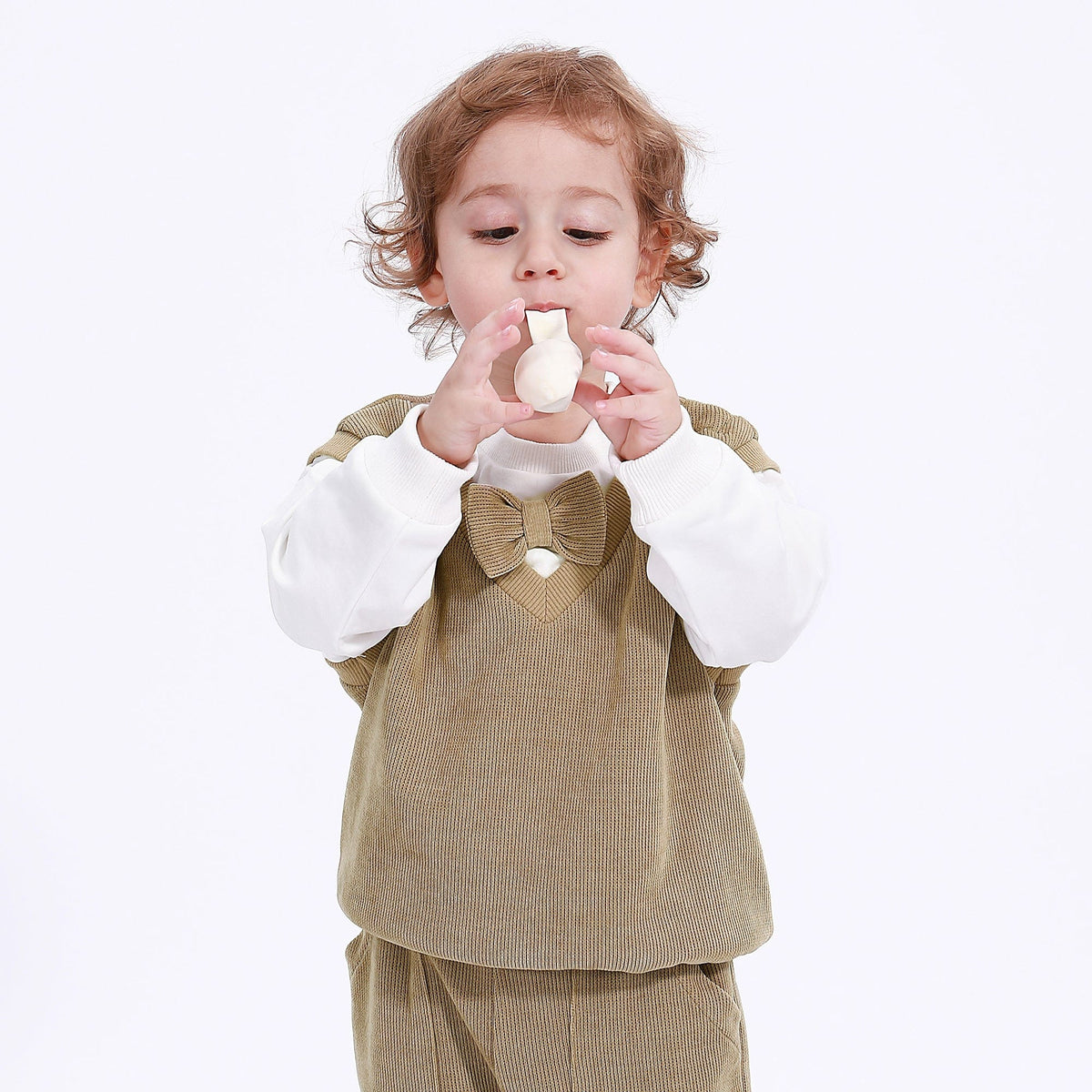 Casual Color-Blocked Sweatshirt for Baby boy Image