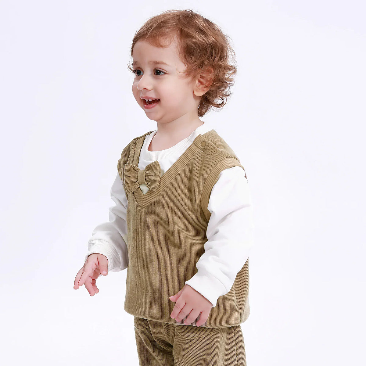 Casual Color-Blocked Sweatshirt for Baby boy Image