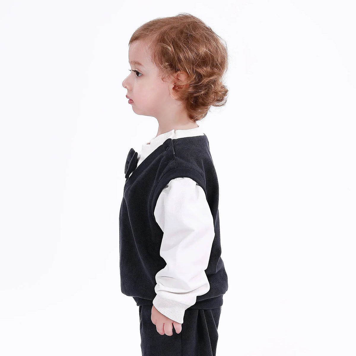 Casual Color-Blocked Sweatshirt for Baby boy Image