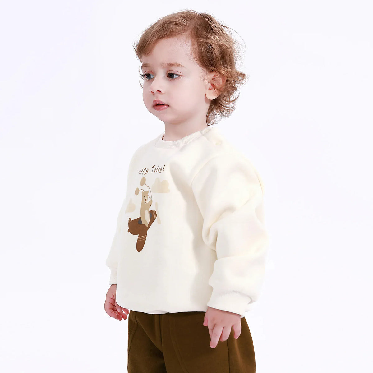 Casual Printed Sweatshirt for Baby boy Image