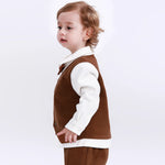 Casual Color-Blocked Shirt for Baby boy Image