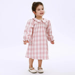 Casual Checked Dress for Baby girl Image
