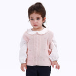 Casual Jacquard Waistcoat for Baby girl Image