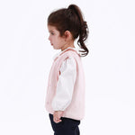 Casual Jacquard Waistcoat for Baby girl Image