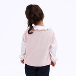 Casual Jacquard Waistcoat for Baby girl Image