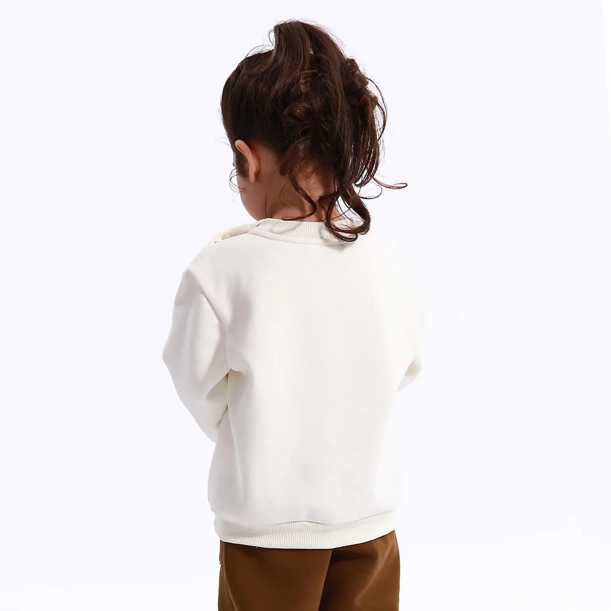Casual Printed Sweatshirt for Baby girl Image