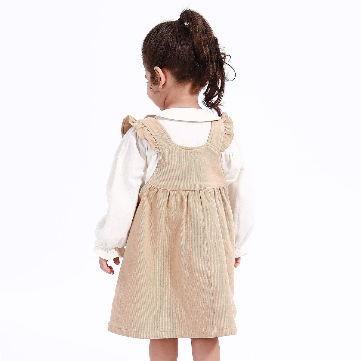 Casual Plain Dress for Baby girl Image