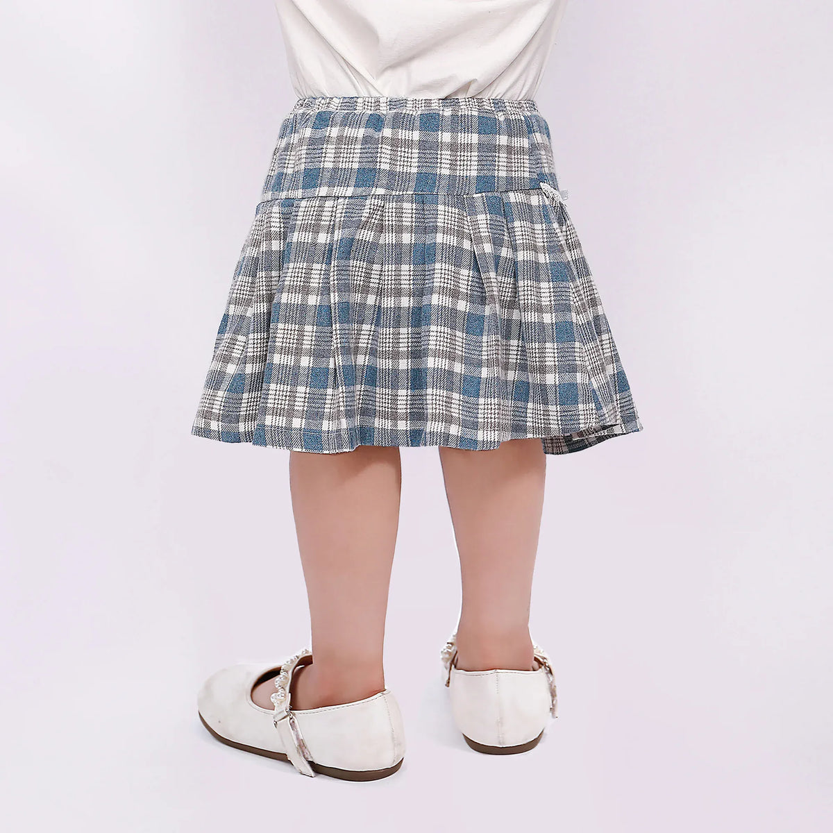 Casual Checked Skirt for Baby girl Image