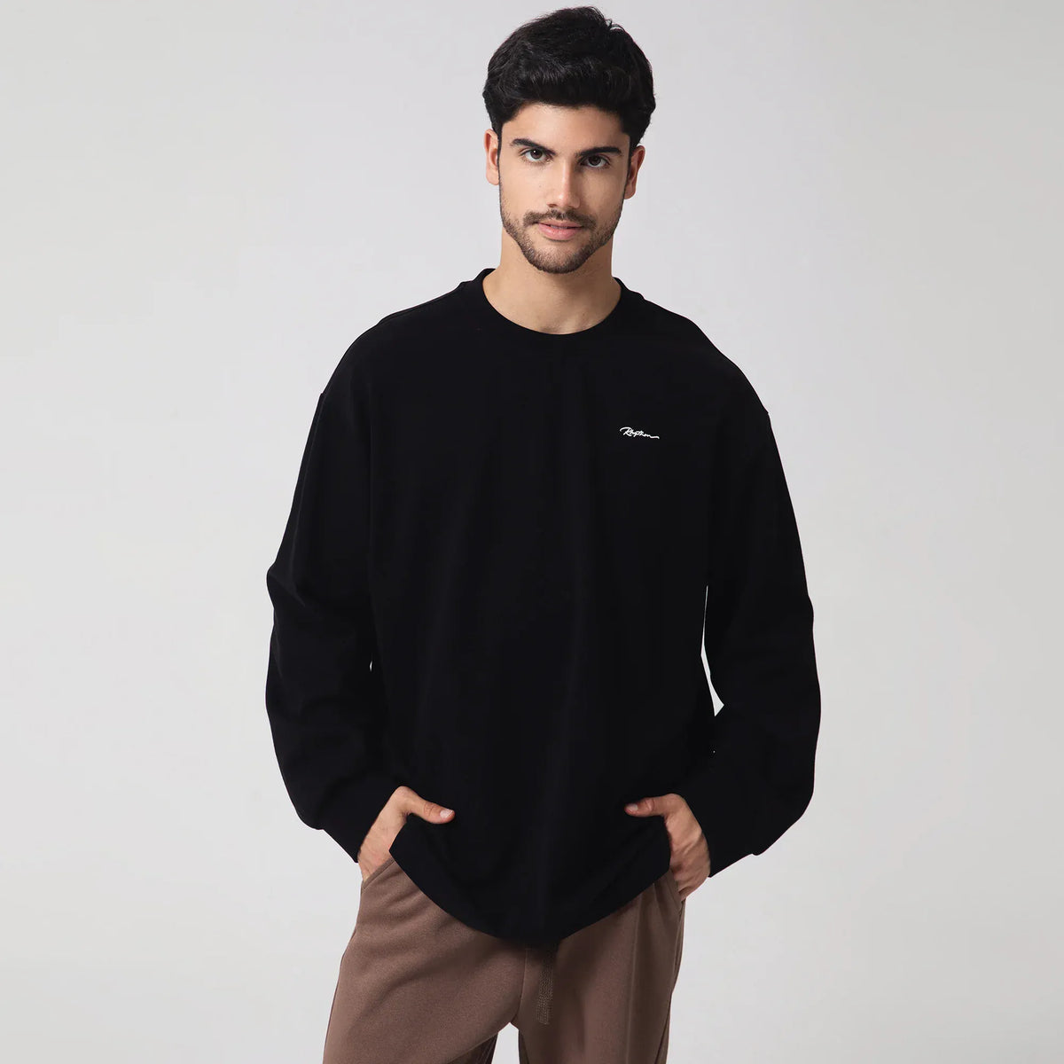 Casual Printed Sweatshirt for Men Image