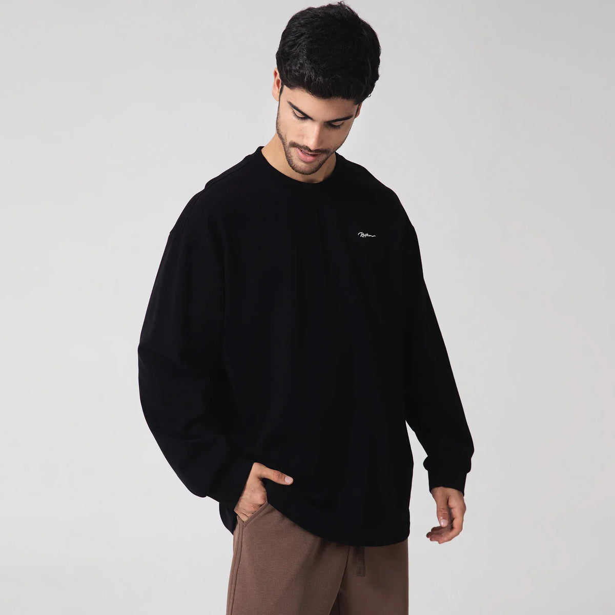 Casual Printed Sweatshirt for Men Image