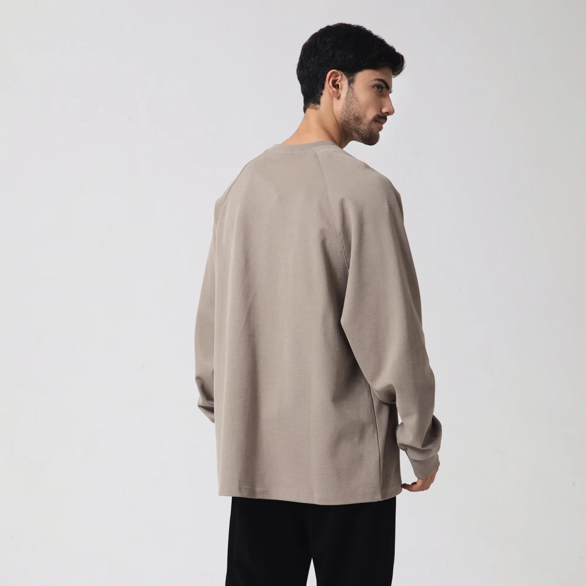 Casual Embroidery Sweatshirt for Men Image