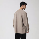 Casual Embroidery Sweatshirt for Men Image