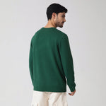 Casual Plain Sweater for Men Image