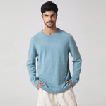 Casual Plain Sweater for Men Image