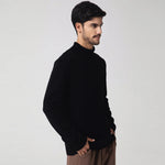 Casual Plain Sweater for Men Image