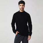 Casual Plain Sweater for Men Image
