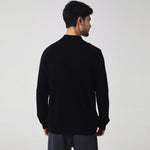 Casual Plain Sweater for Men Image