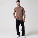 Camel Casual Plain Sweater for Men Image