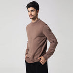 Casual Plain Sweater for Men Image