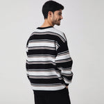 Casual Striped Sweater for Men Image