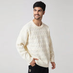 Casual Jacquard Sweater for Men Image