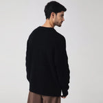 Casual Jacquard Sweater for Men Image