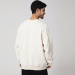 Casual Jacquard Sweater for Men Image