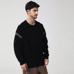 Casual Jacquard Sweater for Men Image