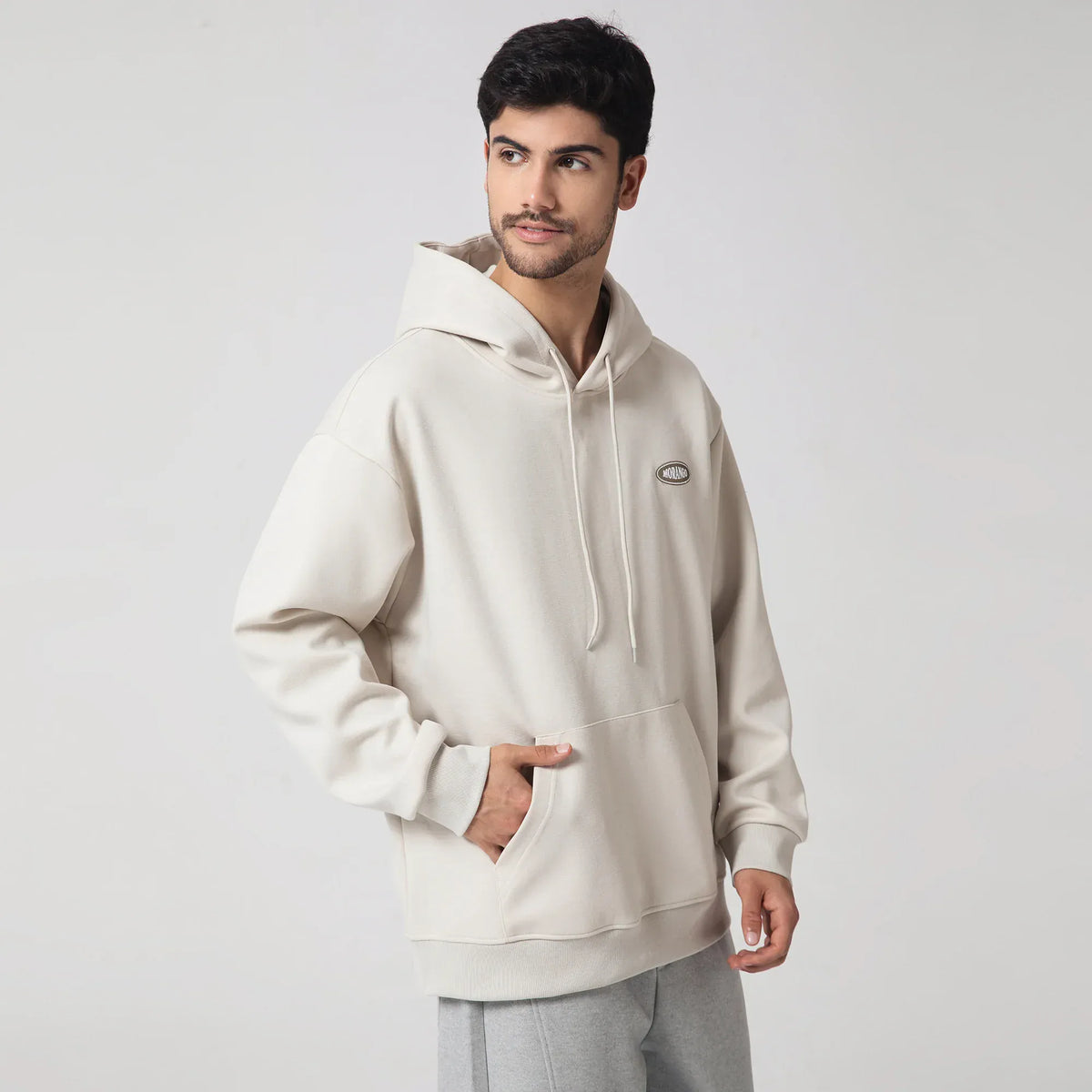 Casual Printed Hoodie for Men Image