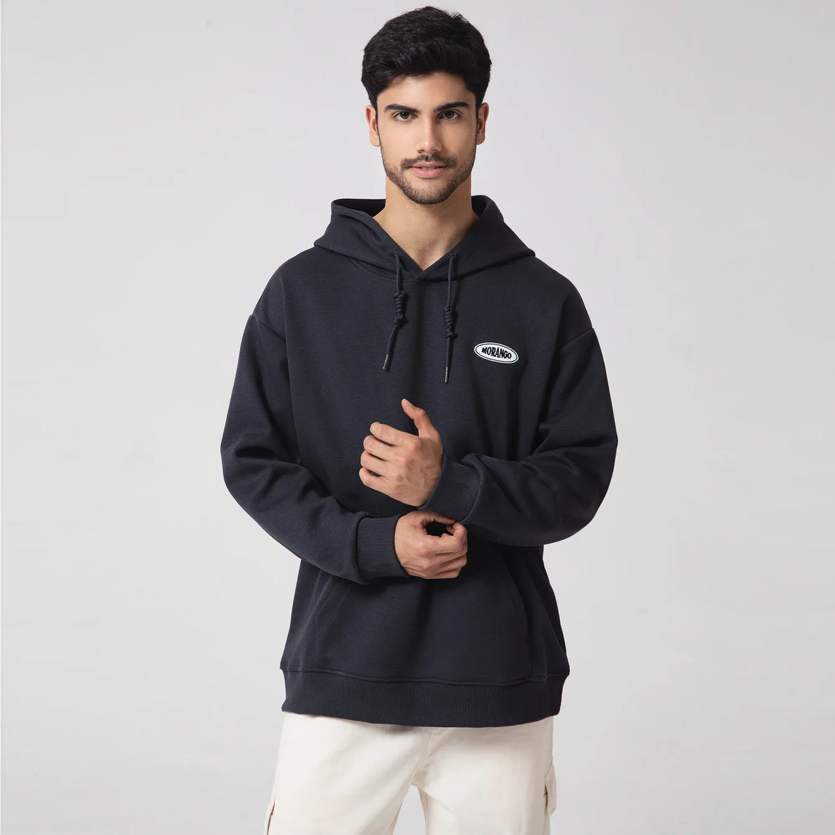 Casual Printed Hoodie for Men Image